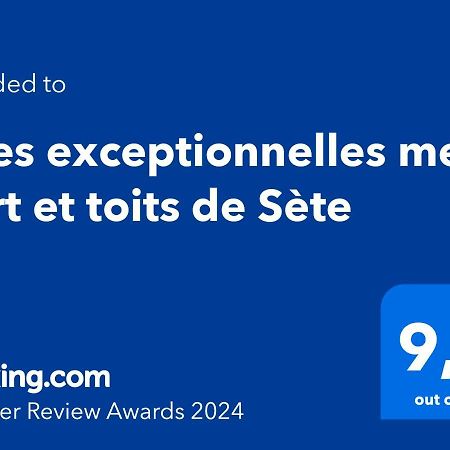 Vues Exceptionnelles Mer, Port Et Toits De Sète Exteriér fotografie